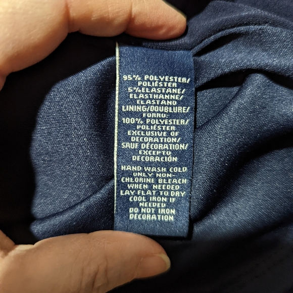 American Living Size 6 Navy Dress - Picture 5 of 5